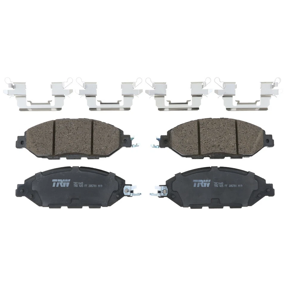 Juego de pastillas de freno delanteras TRC1649 TRW para Nissan Murano INFINITI QX60 Foto 1 de 1