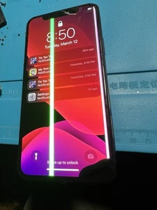 Broken Apple iPhone X 64GB unlocked - Photo 1 sur 9
