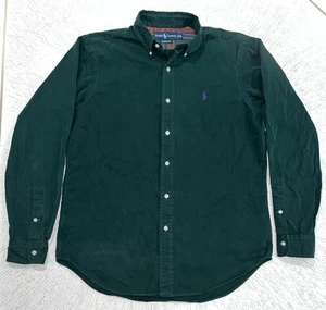 Ralph Lauren Button Down Shirt Men’s Medium Green Long Sleeve Casual Stylish - Picture 1 of 6