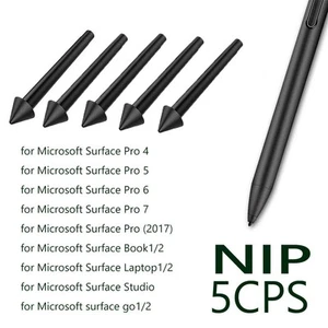 5X Pen Tips Stylus Pen Nib 2H Replacement Kit For Microsoft Surface Pro 7/6/5/4 - Afbeelding 1 van 6