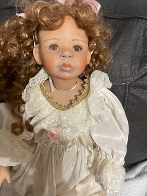 Kaye Wiggs African American angel doll As  Is - Image 1 of 4