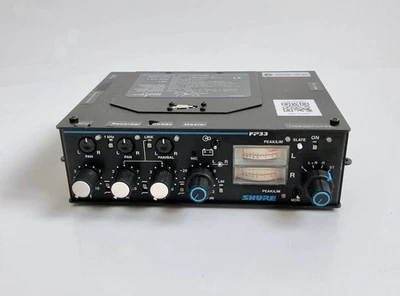 JUNK Shure FP33 3-Channel Portable Field Mixer Preamp Power Tested Not Working - Image 1 of 4