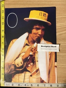 Elvis Presley In Elvis For President Hat On Stage Scene Book Photograph - Picture 1 of 1