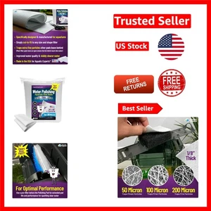 Vielseitiges 50 Mikron Wasserfilter Pad 24" x 36" für hervorragende Aquariumpflege - Bild 1 von 9