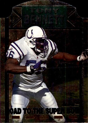 Tony Bennett 1996 Pro Line DC III #16 Indianapolis Colts FREE SHIP AutographDen - Image 1 of 2