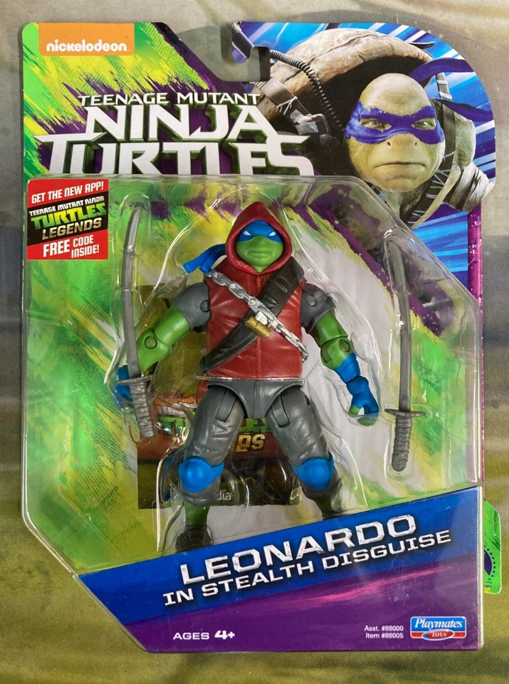 Teenage Mutant Ninja Turtles Leonardo in Stealth Disguise - Playmates 2016 Foto 1 de 2