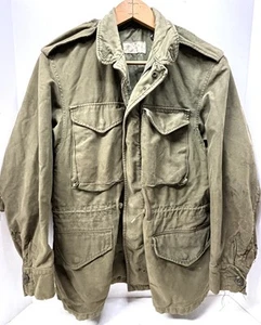 US Army Vietnam War Era M-65 Cold Weather Field Jacket Size Small *Zipper Broken - Picture 1 of 10