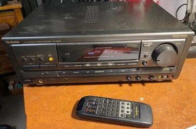 Technics SA-EX600 Stereo Receiver Amplifier 120 watt / channel Tested Working - Image 1 of 4