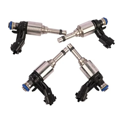 Inyector de combustible 4 piezas 2012-18 para Hyundai Veloster para Kia Rio Soul 1,6 L 353102B130 Foto 1 de 4