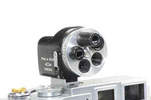KMZ Turret Viewfinder 28/35/50/85/135mm for rangefinders Zorki Leica Nikon Canon - Picture 1 of 11