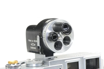 KMZ Turret Viewfinder 28/35/50/85/135mm for rangefinders Zorki Leica Nikon Canon - Image 1 of 4