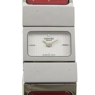 HERMES L01.210 Location Watches whiteDial Stainless Steel Quartz Analog di... - Image 1 of 4