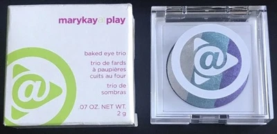 New In Box Mary Kay At Play Baked Eye Trio Electric Spring #062147 ~ Fast Ship - Image 1 of 2