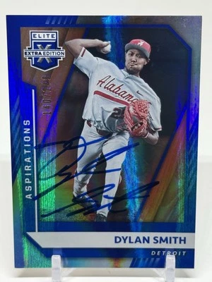 2021 Panini Elite Extra Edition RC Dylan Smith /249 Detroit Tigers SIGNED Debut! - Image 1 of 2