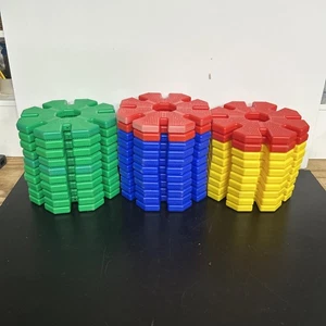 Polydron Kids Giant Octoplay Set Of 31 Educational Construction Toy - Multicolor - Picture 1 of 10