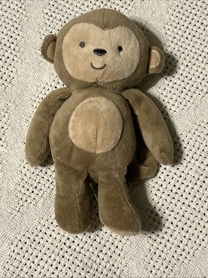 Brinquedo de pelúcia Child of Mine marrom bronzeado macaco chocalho bicho de pelúcia 62075 - Imagem 1 de 4