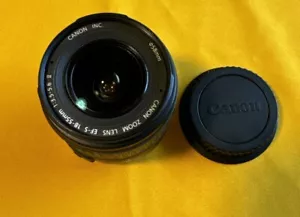 Canon Zoom EF-S 18-55mm 1:3.5-5.6 II Camera Lens - Picture 1 of 9