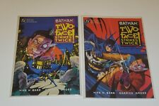 Batman Two-Face Strikes Twice # 1 & 2 (DC 1993) Very Fine