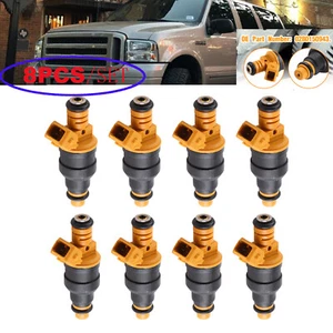 Juego de 8 inyectores de combustible de flujo coincidente 0280150943 para Ford 4.6 5.0 5.4 5.8L - Imagen 1 de 24
