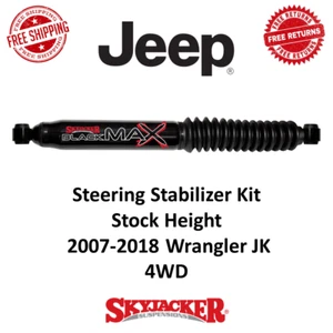 Skyjacker Blackmax Steering Stabilizer HD OEM Replacement Kit For 07-18 Wrangler - Picture 1 of 12