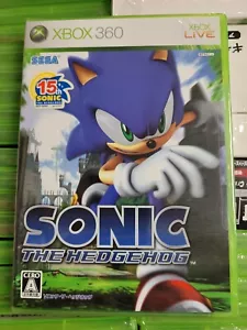 Sonic the Hedgehog (2006) Brand New Factory Sealed Japan Xbox 360 X360 Import - Picture 1 of 3