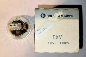 GE EXV Projection Lamp Bulb 100W, 12V - Picture 1 of 3