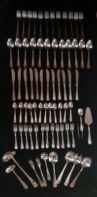 Princess Besteck teilvergoldet 72 ttg. 12 Personen  - Bild 1 von 4