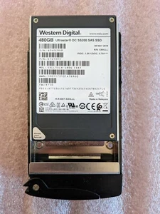 SSD HGST Ultrastar SS200 480 Go SAS 3 0TS1393 SDLL1DLR SDLL1DLR-480G-CDA1 - Photo 1/1