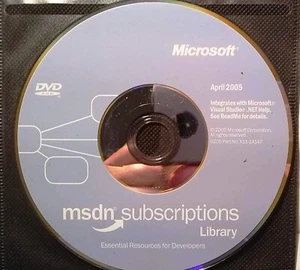 Microsoft Developer Network (MSDN) Subscriptions Library - April 2005 - Picture 1 of 1