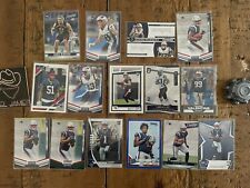 NFL New England Patriots Rookie Card Lot 1 Of 2