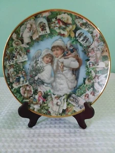 Angels Christmas plate/victorian / collectible 2360B - Picture 1 of 6