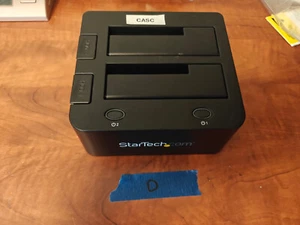 Startech USB 3.0 Docking Station For 2.5/3.5in SATA + IDE Hard Drives UNIDOCKU33 - Picture 1 of 5