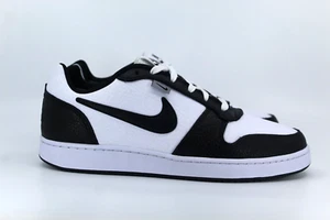 Nike Ebernon Low Premium Blanco Negro Gris Lobo AQ1774-102 - Imagen 1 de 18