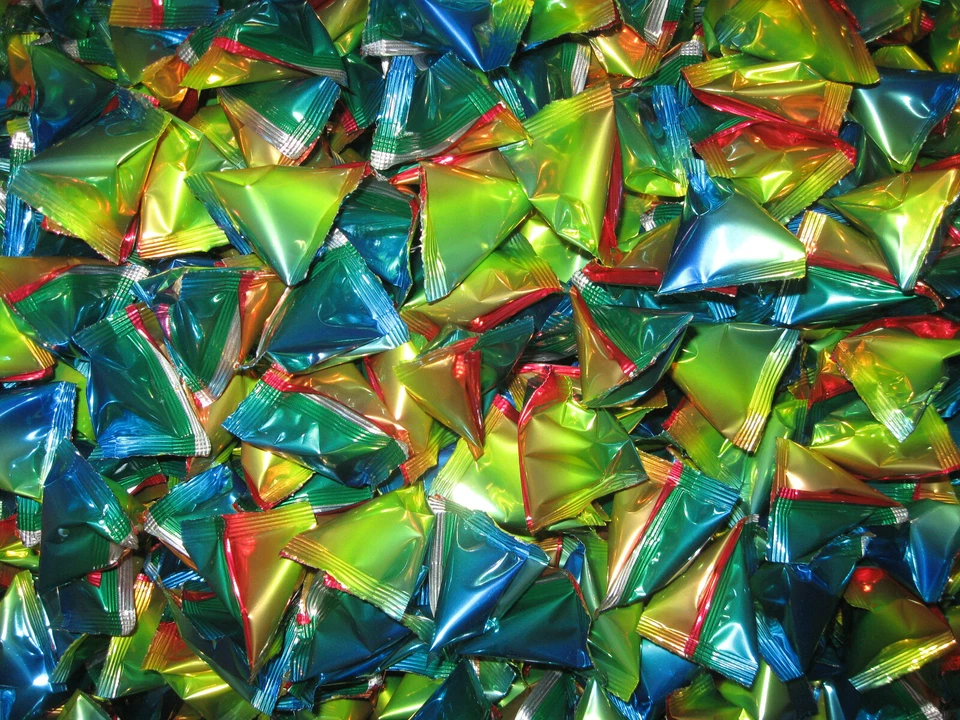 Gummi Pyramide 500 St. Kamelle kein Haribo Minibeutel Wurfmaterial - Bild 1 von 1