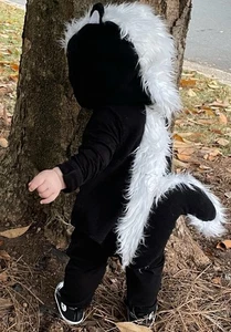 POTTERY BARN KIDS SKUNK HALLOWEEN BABY COSTUME NWT 0-6 Months MSRP $69 - Picture 1 of 5