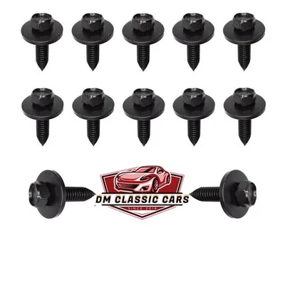 1973-1987 Chevrolet C10, C20 JIMMY, Pick Up Upper & Lower 3/8"  DOOR HINGE BOLTS - Image 1 of 4