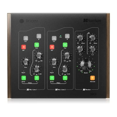 iCON 32Ci USB Audio Interface with Harrison Microphone Preamps - Image 1 of 4