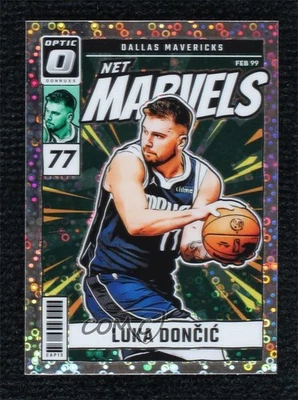 2024 Panini Donruss Optic Net Marvels Fast Break Holo Prizm Luka Doncic #17 1je6 — 第 1/3 张图片
