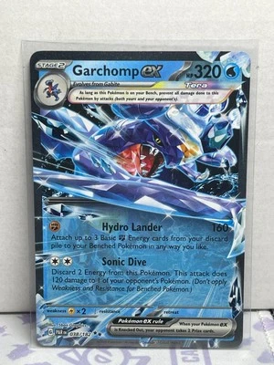 Garchomp ex 038/182 Sv04: Paradox Rift Double Rare Holo - Image 1 of 2