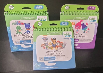 3 LeapFrog Leap Start Learn to Read Books: Trolls, Paw Patrol &  PJ Masks. - Image 1 of 4