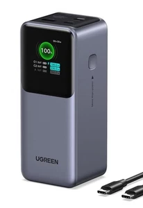 Banque d'alimentation UGREEN 20000mah 130w SMART 3 ports PD avec écran - NEUVE comme Anker - Photo 1 sur 10