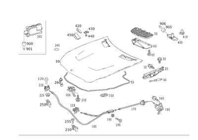 Sensor de luz original Mercedes-Benz 211-870-13-10 Foto 1 de 2