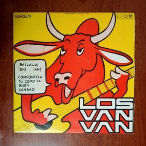 Los Van Van ‎– El Baile Del Buey Cansao [1982] Vinyl LP Afro Cuban Aretio Cuba - Picture 1 of 9