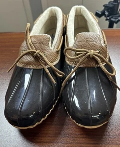 Zapatos sin cordones impermeables para mujer JBU By Jambu Woodbury Duck talla 9,5 usados - Imagen 1 de 14