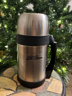 Vintage LL Bean Thermos Stainless Steel Handle w/ Soup Cup **FREE SHIPPING** - Image 1 of 4