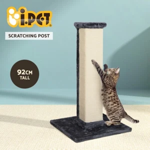 i.Pet Cat Tree Scratching Post Tower Scratcher 92cm Wood Condo Bed House Trees - Picture 1 of 10