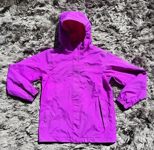 Marmot Jacket Girls Large Purple 100% Nylon Hooded Hiking Long Sleeve Full-Zip - Picture 1 of 21