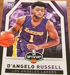 D’ANGELO RUSSELL 2015-16 Panini NBA PLAYER OF THE DAY ROOKIE - Bild 1 von 2
