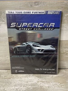 SUPERCAR STREET CHALLENGE OFFICIAL STRATEGY GUIDE By Bradygames Mint In Plastic - Foto 1 di 2