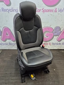 2017 RENAULT CAPTUR OFFSIDE FRONT LEATHER SEAT 13-19 - Picture 1 of 14